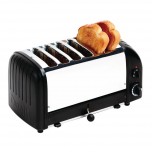 Dualit Vario 6-Schlitz-Toaster schwarz 60145