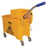 Jantex Moppeimer mit Mopppresse gelb 20L