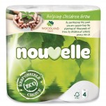 Nouvelle sanftes Toilettenpapier 2-lagig
