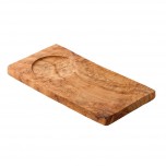 Olivenholzbrett rechteckig 30 x 15cm
