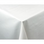 Wachstischdecke weiß 140cm