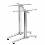Bolero Doppeltischfuß aus Aluminium