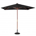 Bolero quadratischer Sonnenschirm 2,5m schwarz