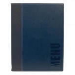 Securit Menümappe Trendy A4 blau