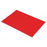 Hygiplas standard Schneidebrett mit hoher Dichte rot