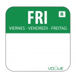 Vogue Lebensmitteletiketten Freitag grün