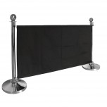 Bolero Abschirmwand schwarz