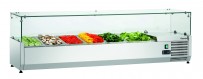 Kühlaufsatzvitrine GL3 5x1/3+1x1/2GN
