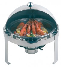 Rolltop-Chafing Dish -HOME- Ø 36 cm, H: 38 cm, 3,5 Liter