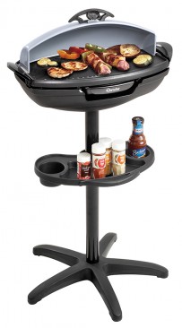 Barbecue Grill, Stand und Tisch