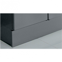 frontseitige Fußblende für, 400 mm Elemente, H in mm: 180