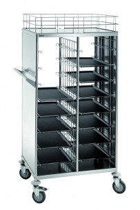 Tablett - Transportwagen 2x8