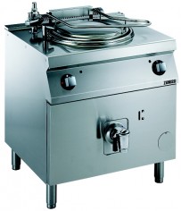 Elektro-Kochkessel, Standgerät mit indirekt beheiztem 60 l-Kessel und Pressostat