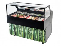 Sushi-Kühlvitrine