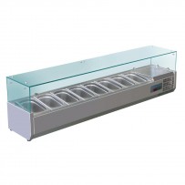 Polar Aufsatzkühlvitrine 9x GN1/4