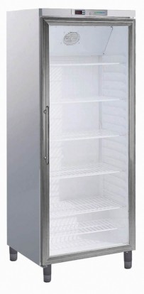Umluft-Gewerbekühlschrank, mit Glastür, für EN 600 x 400 mm