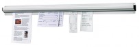 Zettelhalter 610mm, Alu