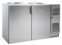Abfallkühler, steckerfertig, fertig montiert für 2 x 240 l Mülltonne