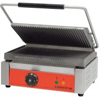 Paninigrill CATERINA, unten glatt/oben gerillt, 390 x 390 x 270 mm (BxTxH)
