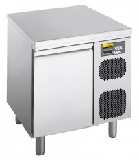 Kühltisch, steckerfertig, mit 1 Tür, für GN 1/1 Tiefe: 700 mm, Korpushöhe: 650 mm