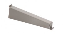 Gastro M Halterung für Wandregal aus Edelstahl 400mm