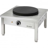 Elektro-Hockerkocher STANDARD, 1 Kochplatte, 400 Volt, 580 x 580 x 380 mm (BxTxH)