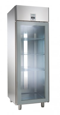 COOL-LINE-Glastürkühlschrank, für GN 2/1, mit 1 Glastür