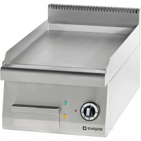 Elektro-Griddleplatte als Tischgerät Serie 700 - glatt, 400 x 700 x 250 mm (BxTxH)