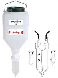 Etiketten 7 x Inhalt Saucenkuh 