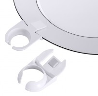Tellerclip / Glashalter 