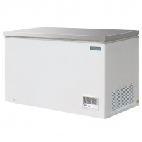 Polar Gefriertruhe mit Edelstahldeckel 385L