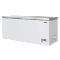 Polar Gefriertruhe mit Edelstahldeckel 523L