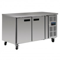 Polar Kühltisch 228 Liter 2-türig