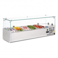 Polar Aufsatzkühlvitrine 5x GN1/4