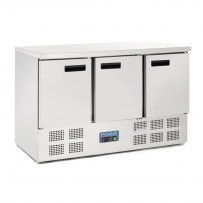 Polar Kühltisch 3-türig 368 Liter