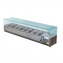Polar Aufsatzkühlvitrine für 8x GN1/3