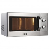 Buffalo professionelle Mikrowelle 1100W manuell