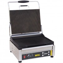 Buffalo großer Kontaktgrill gerillt