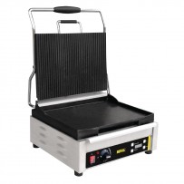 Buffalo großer Kontaktgrill oben gerillt