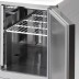 Saladette mit Glasaufsatz, mit drei Türen, für 16 x GN 1/4 (150 mm), Abmessung 1365 x 700 x 1300 mm (BxTxH) von Stalgast