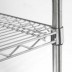 Regalböden aus verchromten Stahl, Traglast 200 kg, Abmessung 1060 x 610 mm (BxT) von Stalgast