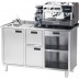 Arbeitstisch für Kaffeemaschine, 1600 x 700 x 1000 mm (BxTxH) von Stalgast